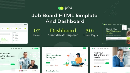 Jobi - Responsive Job Board HTML Template