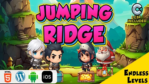 Jumping Ridge HTML5 Construct 3 Game