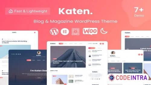 Katen - Blog & Magazine WordPress Theme