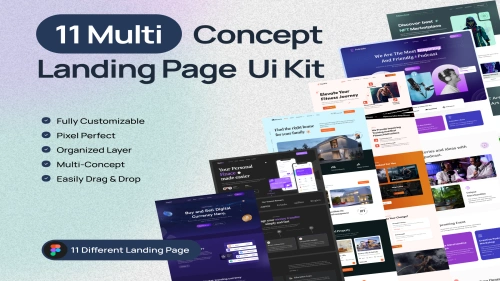 Landing page Bundle - Figma