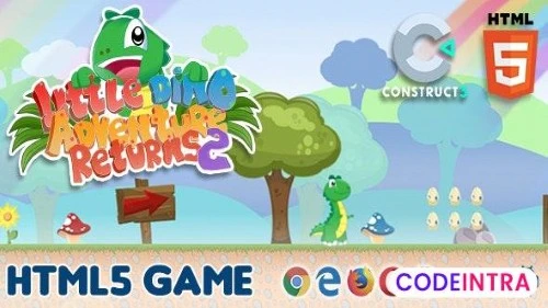 Little Dino Adventure Returns 2 - HTML5 Game Expor