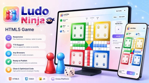Ludo Ninja – Ludo Game with AI, Local Multiplayer & PWA Ready