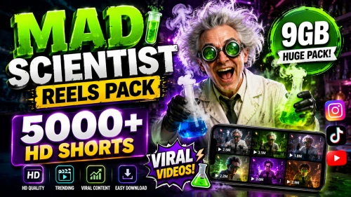 MAD SCIENTIST Viral Shorts Pack