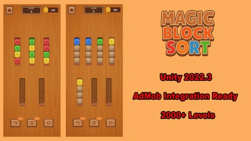 Magic Block Sort - Unity Source Code
