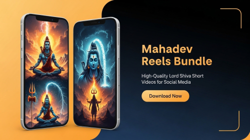 Mahadev Reels Bundle - High-Quality Lord Shiva Short Videos for Social Media