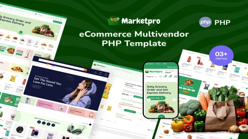 MarketPro - Php eCommerce Multipurpose Multivendor