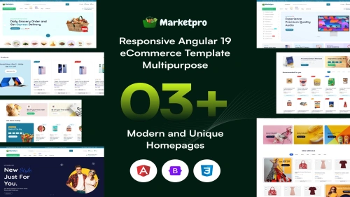 MarketPro - Responsive Angular 19 eCommerce