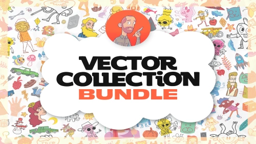 Mega Vector Illustration Bundle - Cartoon