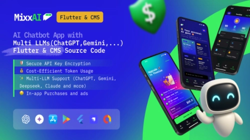 MixxAI – AI Chatbot App with Multiple LLMs