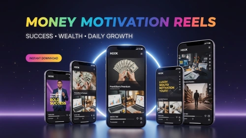 Money Motivation Reels Pack for Viral Instagram Growth