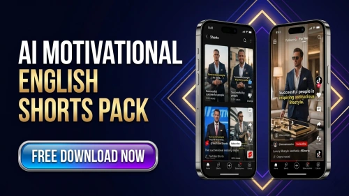 300+ Motivational English Shorts Video Pack