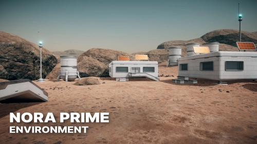 Nora Prime - Modular Sci-Fi Outpost & Environment | 3D Sci-Fi | Unity Assets
