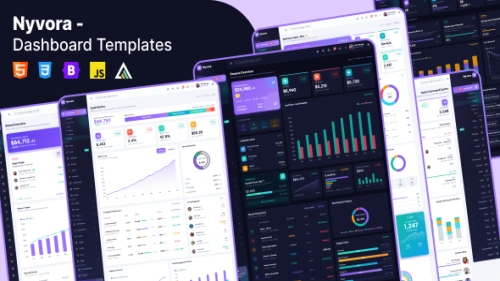 Nyvora - Premium Bootstrap 5 Admin Dashboard Template