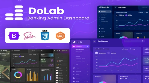Personal Banking Admin Dashboard Template