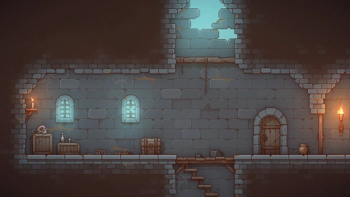 Pixel Art Platformer - Dungeon | 2D Environments | Unity Assets