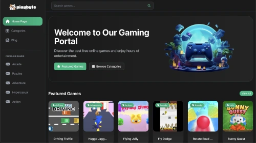 PlayByte - Ultimate Online Gaming Hub