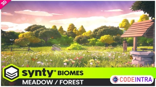 POLYGON Meadow Forest - Nature Biomes - Low Poly 3D Art by Synty | 3D Trees | Unity Assets