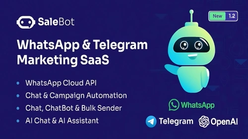 SaleBot - WhatsApp And Telegram Marketing SaaS