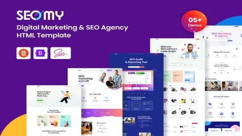 SEOMY - Digital Marketing Agency Html Template