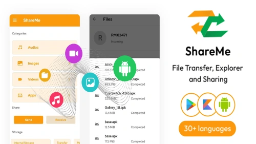 ShareMe - Fast File Transfer Share Android App
