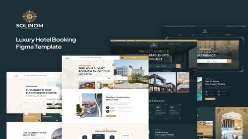 Solinom - Hotel Booking Figma Template