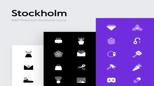 Stockholm Premium Icons - Figma Resources