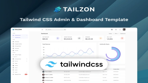 Tailzon- Tailwind CSS Admin Layout UI Kit Template