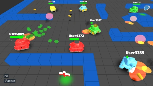 Tanks Multiplayer (Netcode, Photon) | Tutorials | Unity Assets