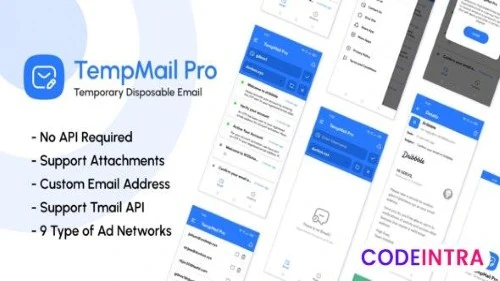 TempMail Pro - Temporary Disposable Email Address 