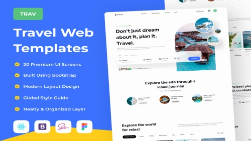 Trav - Travel Web Templates - Coded Templates