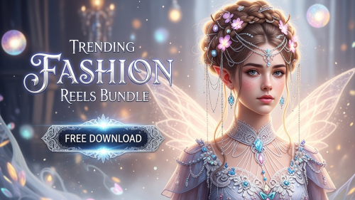Beautiful Girl Fashion Reels Bundle for TikTok & YouTube