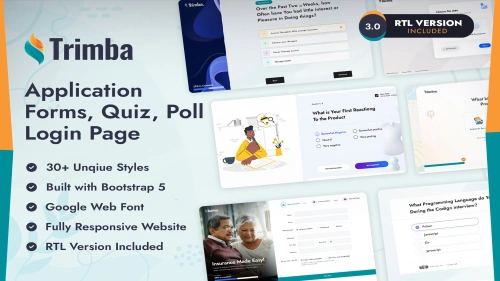 Trimba - Application Forms, Quiz, Poll, Template