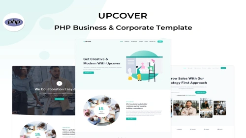 Upcover - PHP Business Landing Page Template
