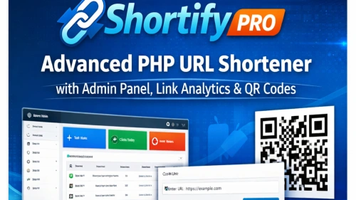 URL Shortner Pro – Advanced PHP URL Shrinker