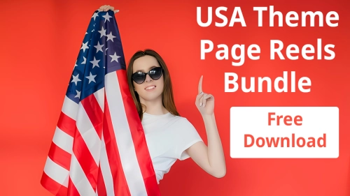 USA Theme Page Reels Bundle 4K