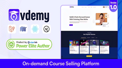 Vdemy - On demand Course Selling Platform | LMS