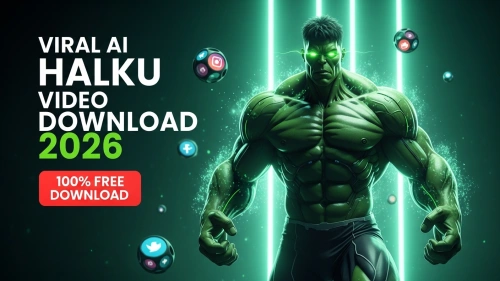 Viral AI Halku Video Download | FREE AI Hulk Bundle