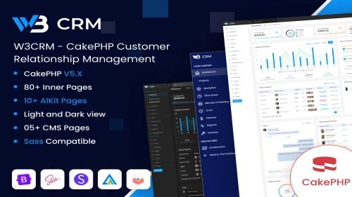 W3CRM - CakePHP Customer Relationship Management