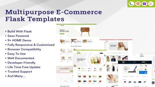 Weiboo - eCommerce Flask Template
