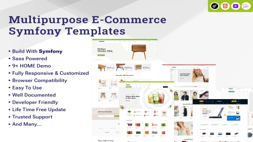 Weiboo - eCommerce Symfony Template + RTL