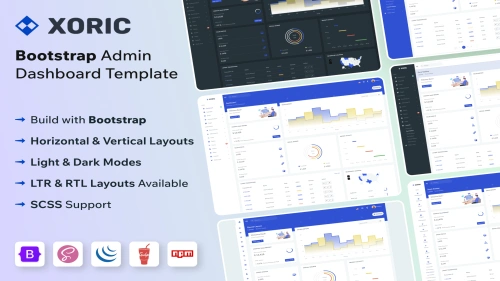 Xoric - Admin & Dashboard Template