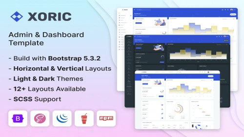 Xoric - Admin & Dashboard Template