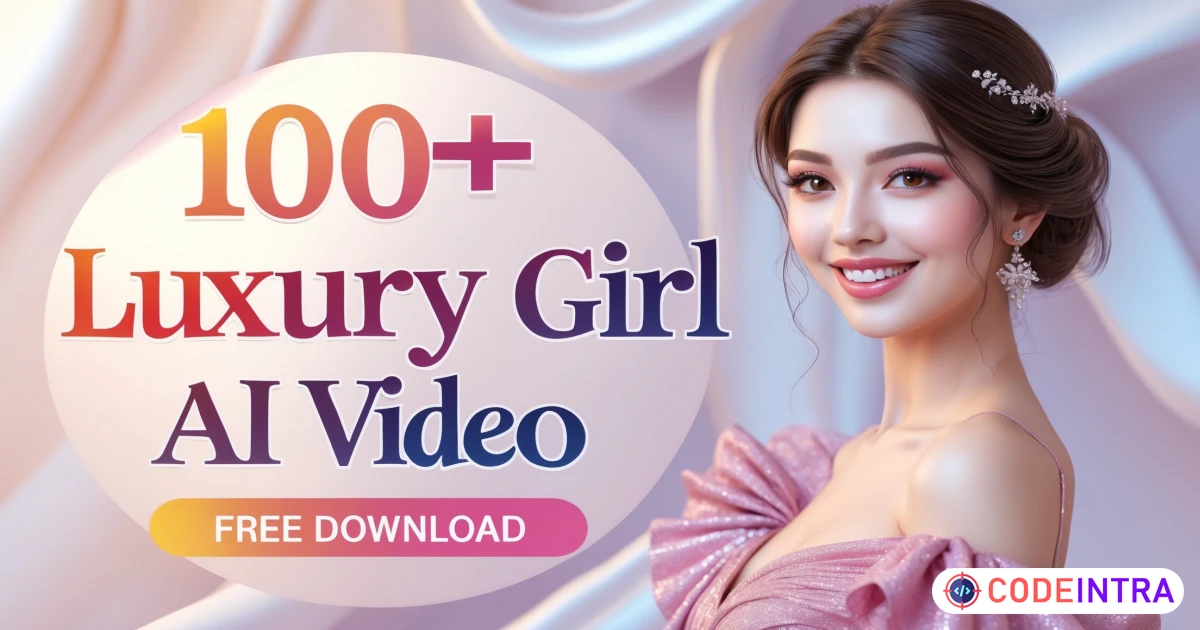 100+ Luxury Girl AI Video Reel Bundle Download - Codeintra