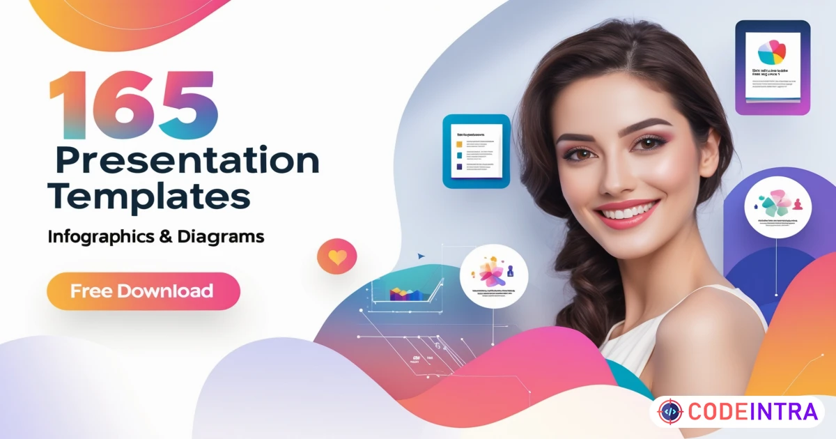 165 Professional Presentation Templates & Infographics – Create Stunning Slides! 🚀 - Codeintra