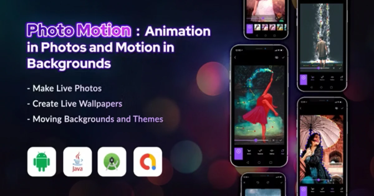 Photo Motion - Animation in Photos and Motion in backgr - Codeintra