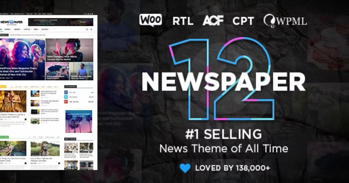 Newspaper - News & WooCommerce WordPress Theme Premium - Codeintra