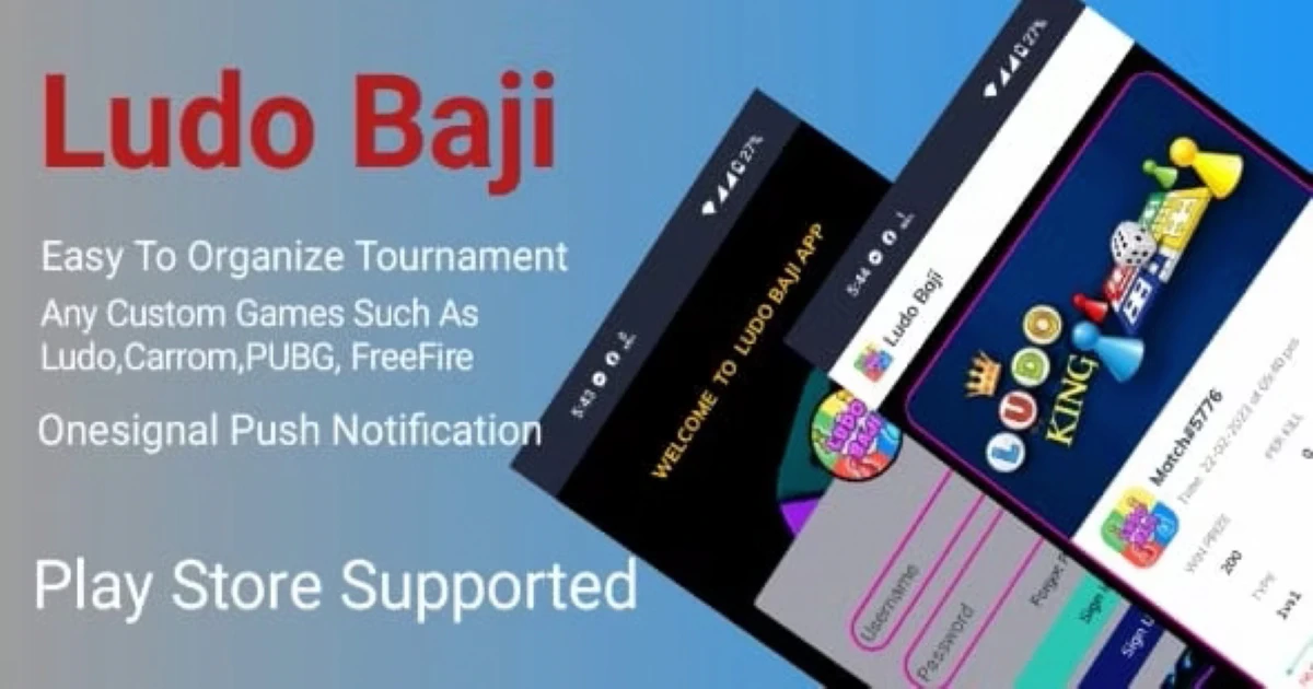 Ludo Baji - Real Money Ludo Tournament App (Play store - Codeintra