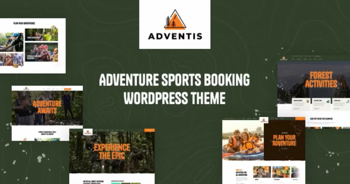Adventis - Adventure Sports Booking WordPress Theme - Codeintra