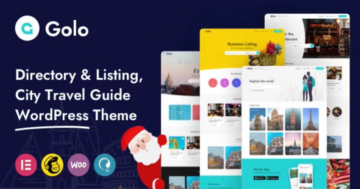 Golo - Directory & Listing, Travel WordPress Theme GPL - Codeintra