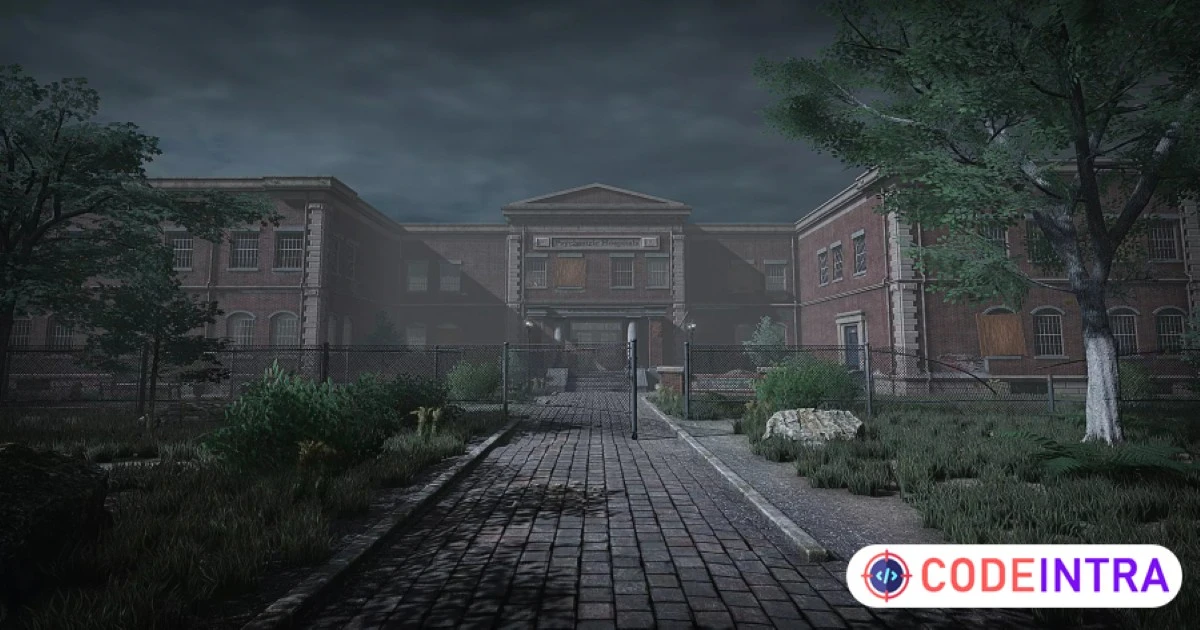Abandoned Psychiatric Hospital | 3D Urban | Unity Assets - Codeintra